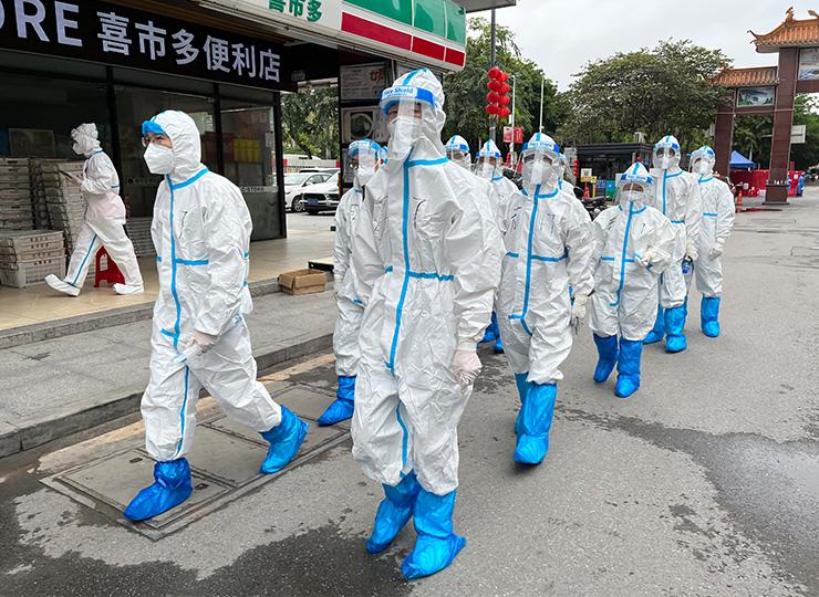 集团党员助力广州疫情封控区，筑牢抗疫“长城”